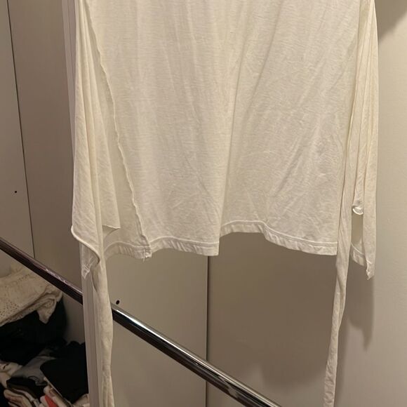 Open back white top with jewels twin set Simona barbieri womens small - Picture 4 of 4